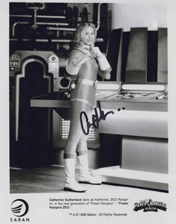 Catherine Sutherland autograph