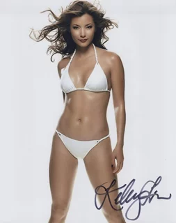 Kelly Hu autograph