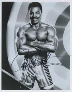 Carl Weathers autograph