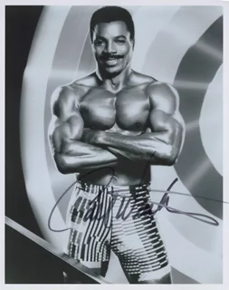 Carl Weathers autograph