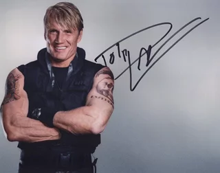 Dolph Lundgren autograph