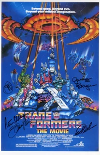 The Transformers: The Movie autograph