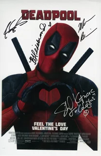 Deadpool autograph