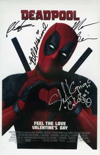 Deadpool autograph