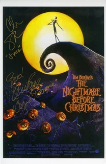 The Nightmare Before Christmas autograph