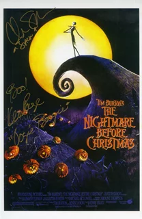 The Nightmare Before Christmas autograph