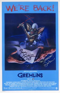 Gremlins autograph