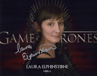 Laura Elphinstone autograph