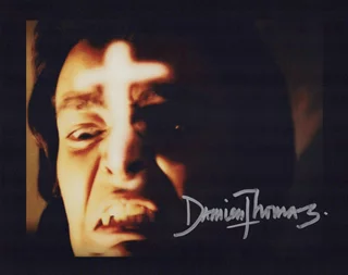 Damien Thomas autograph