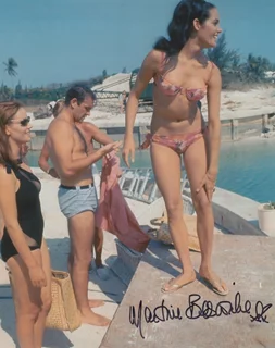 Martine Beswick autograph