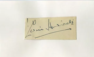 Cedric Hardwicke autograph