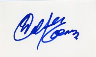 Walter Koenig autograph