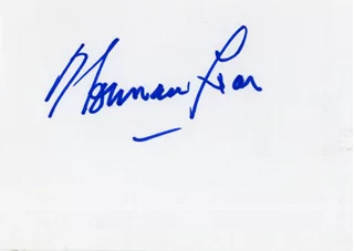 Norman Lear autograph