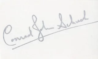 John Schuck autograph
