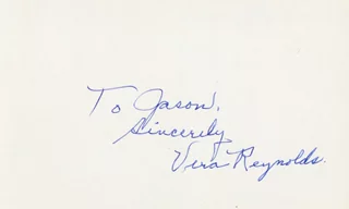 Vera Reynolds autograph