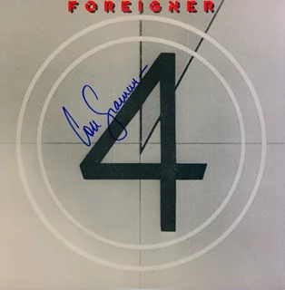 Lou Gramm autograph