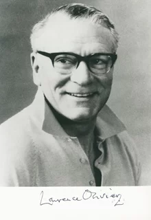 Laurence Olivier autograph