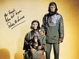 Roddy McDowall autograph