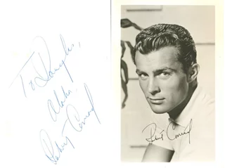 Robert Conrad autograph