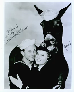 Donald O'Connor autograph