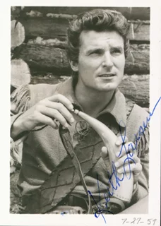 Keith Larsen autograph
