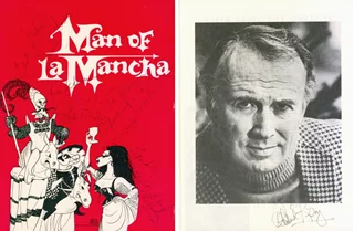 Man of La Mancha autograph
