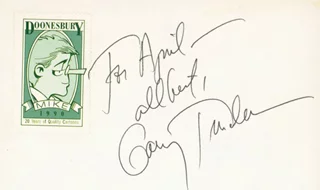 Garry Trudeau autograph