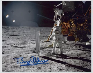 Buzz Aldrin autograph