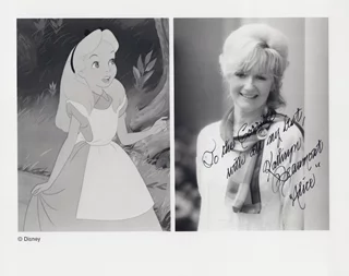 Kathryn Beaumont autograph