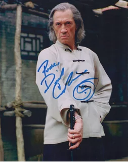 David Carradine autograph