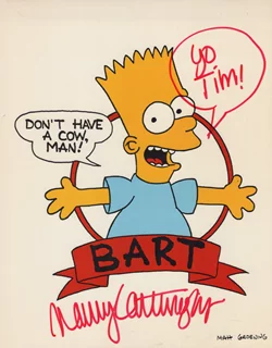 Nancy Cartwright autograph