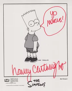 Nancy Cartwright autograph