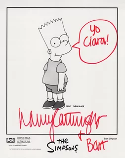 Nancy Cartwright autograph