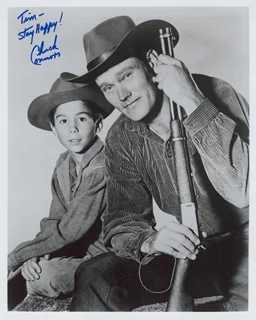 Chuck Connors autograph