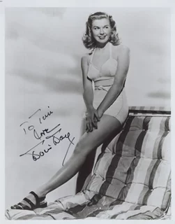 Doris Day autograph