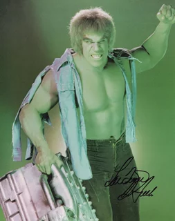Lou Ferrigno autograph
