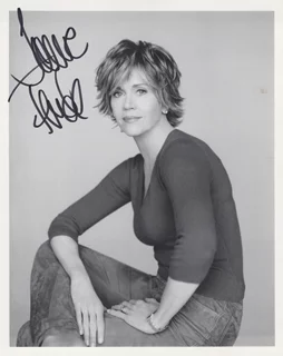 Jane Fonda autograph
