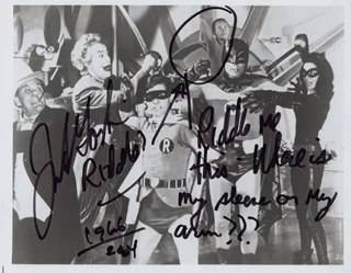 Frank Gorshin autograph