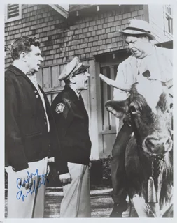 Andy Griffith autograph