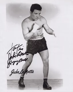 Jake La Motta autograph