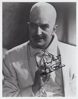 Vincent Price autograph