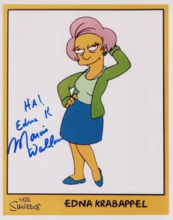 Marcia Wallace autograph
