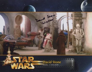 David Stone autograph