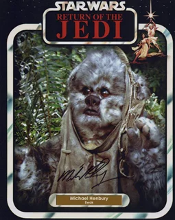 Michael Henbury autograph