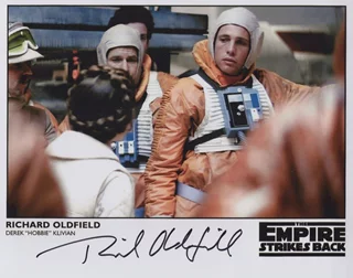 Richard Oldfield autograph