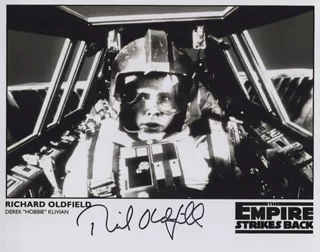 Richard Oldfield autograph