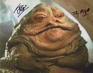Jabba The Hutt autograph