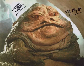 Jabba The Hutt autograph