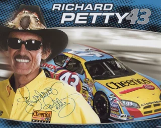 Richard Petty autograph