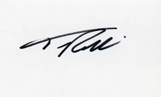 Tim Robbins autograph
